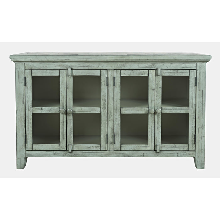 Rustic Shores 4 Door Low Cabinet