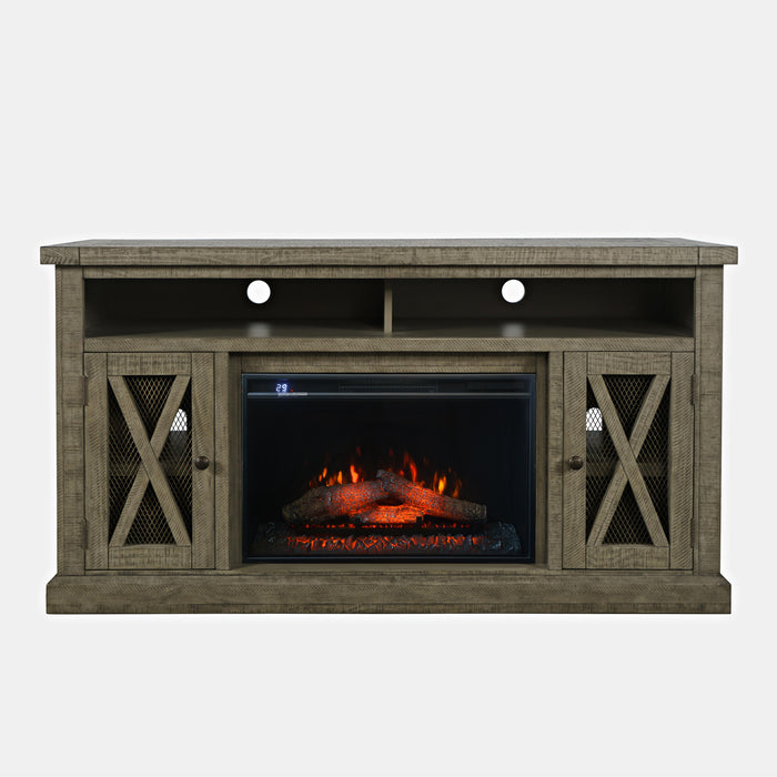 Telluride Electric Fireplace Media Console