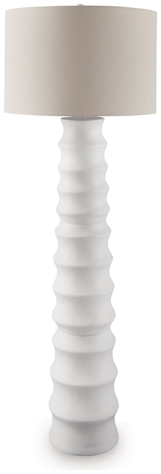 Veraleigh Floor Lamp - Plourde Furniture Co (Caribou, ME)
