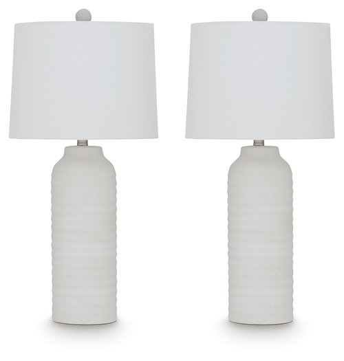 Vauville Table Lamp (Set of 2) - Plourde Furniture Co (Caribou, ME)