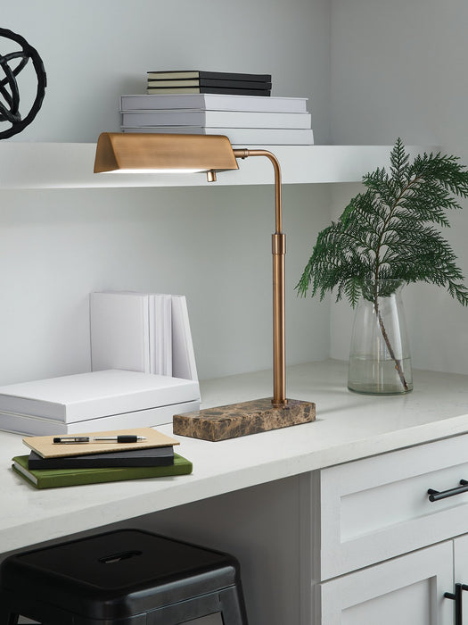 Yafe Desk Lamp - Plourde Furniture Co (Caribou, ME)