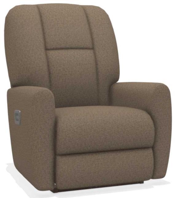 La-Z-Boy Felix Cocoa Power Rocking Recliner with Headrest
