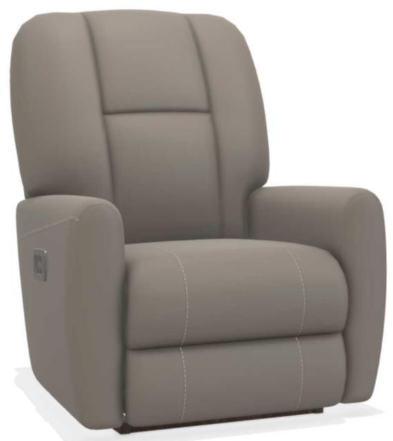La-Z-Boy Felix Mineral Power Rocking Recliner with Headrest