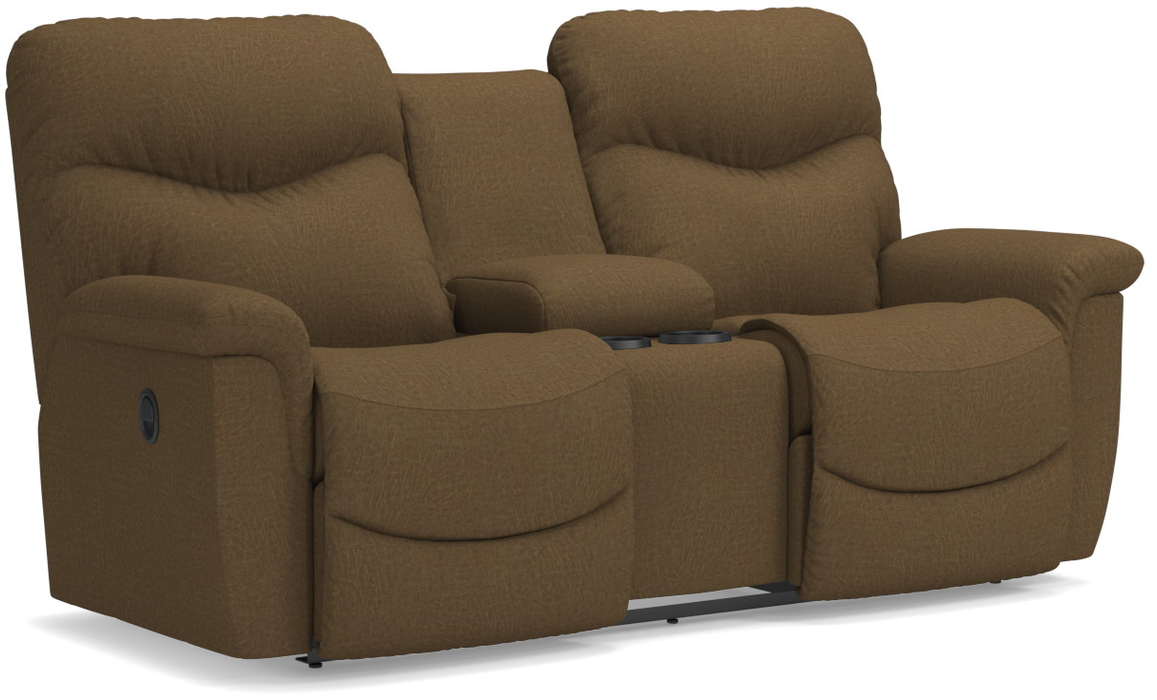 La-Z-Boy James La-Z-Time Full Reclining Console Loveseat