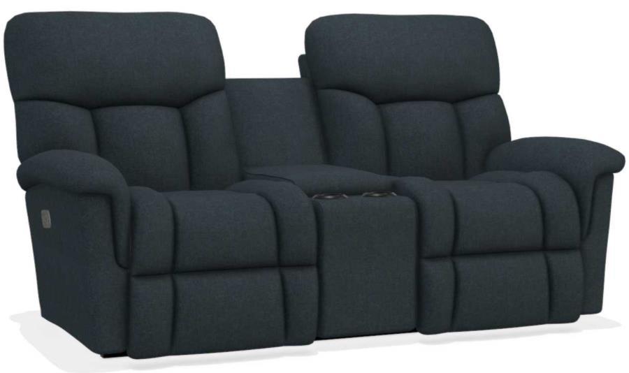 La-Z-Boy Mateo Indigo Power Wall Reclining Loveseat