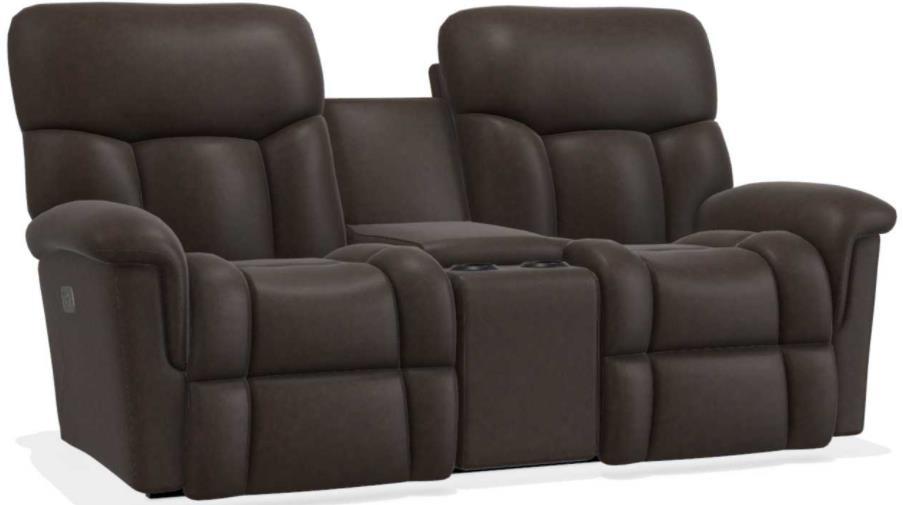 La-Z-Boy Mateo Chocolate Power Wall Reclining Loveseat
