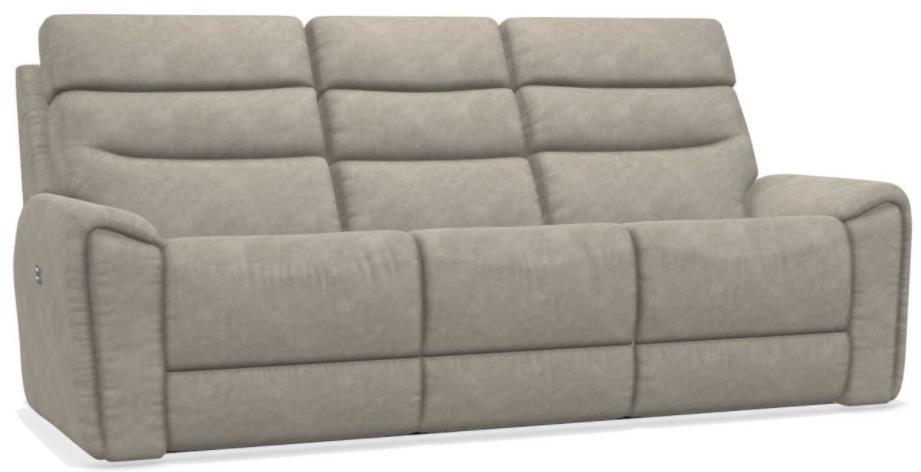 La-Z-Boy Soren Pebble Power Reclining Sofa with Headrest