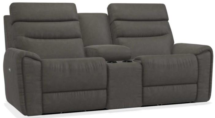 La-Z-Boy Soren Ash Power Reclining Loveseat with Console