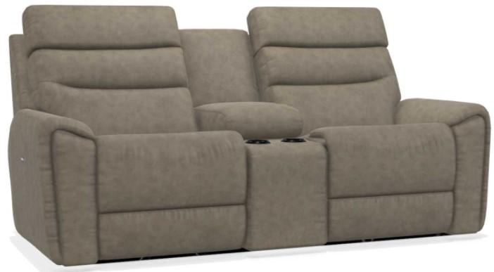 La-Z-Boy Soren Mushroom Power Reclining Loveseat with Console