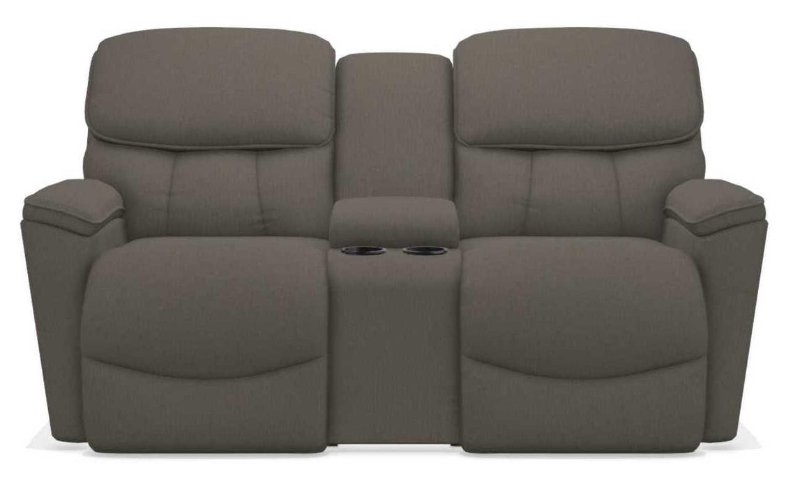 La-Z-Boy Kipling Granite Power Reclining Loveseat With Headrest and Console