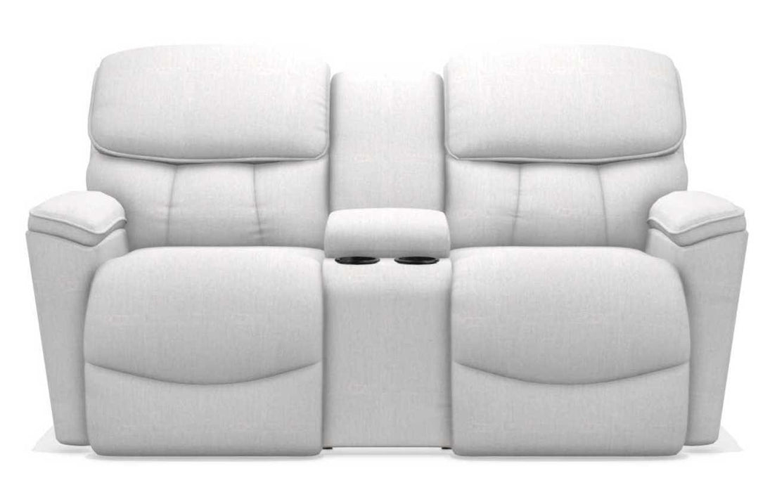 La-Z-Boy Kipling Muslin Power Reclining Loveseat With Headrest and Console