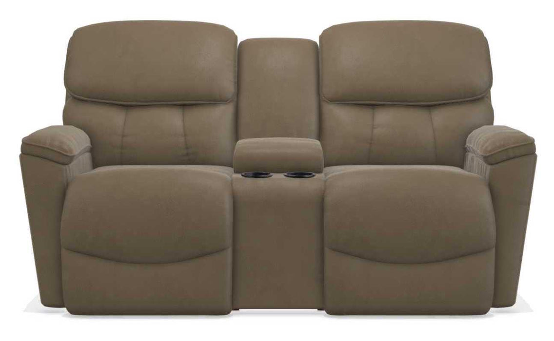 La-Z-Boy Kipling Marble Power Reclining Loveseat With Headrest and Console