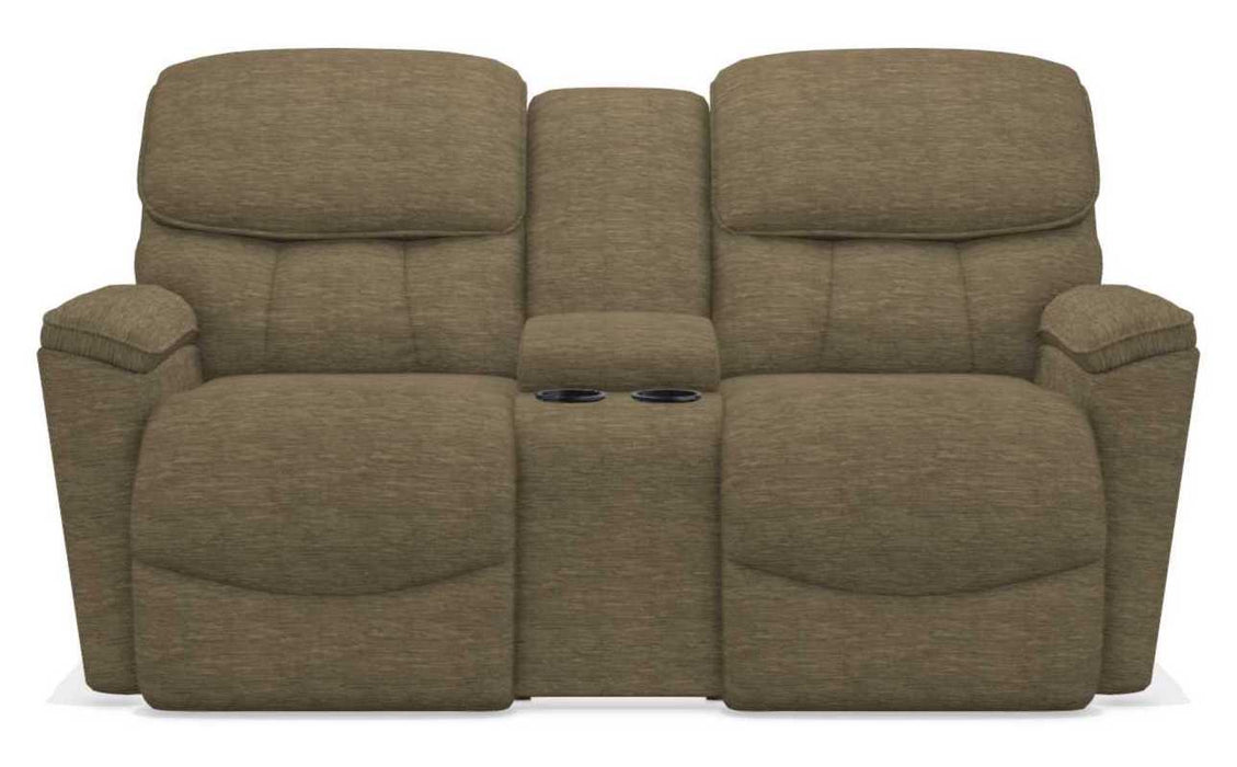 La-Z-Boy Kipling Moss Power Reclining Loveseat With Headrest and Console