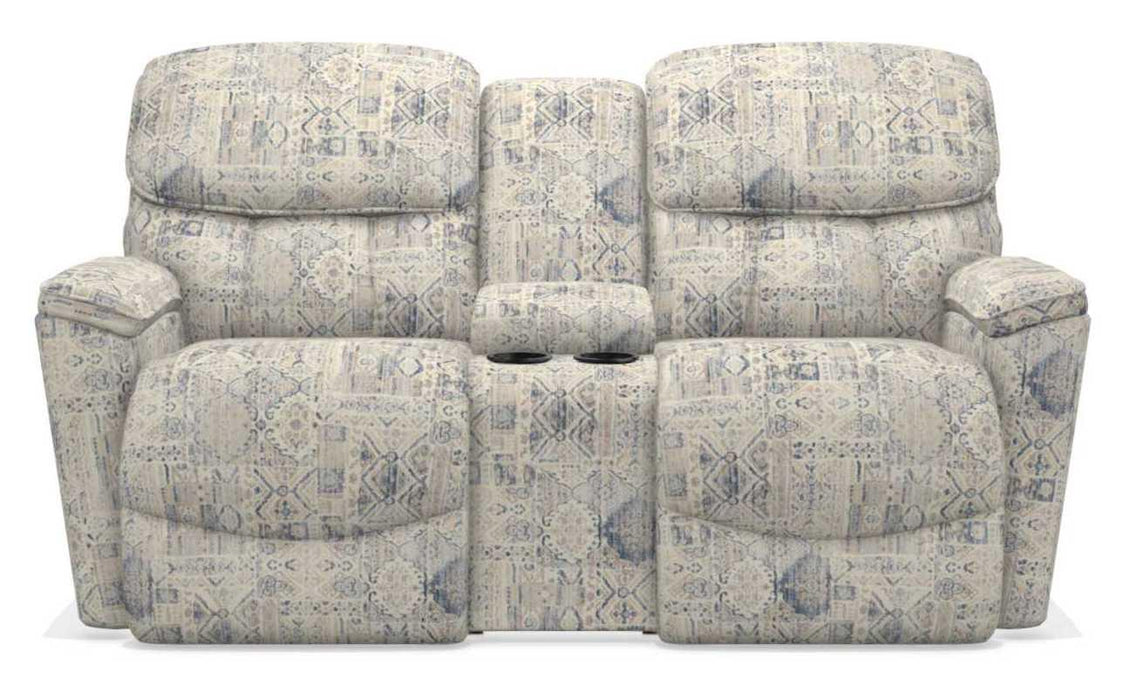 La-Z-Boy Kipling Classic Power Reclining Loveseat With Headrest and Console