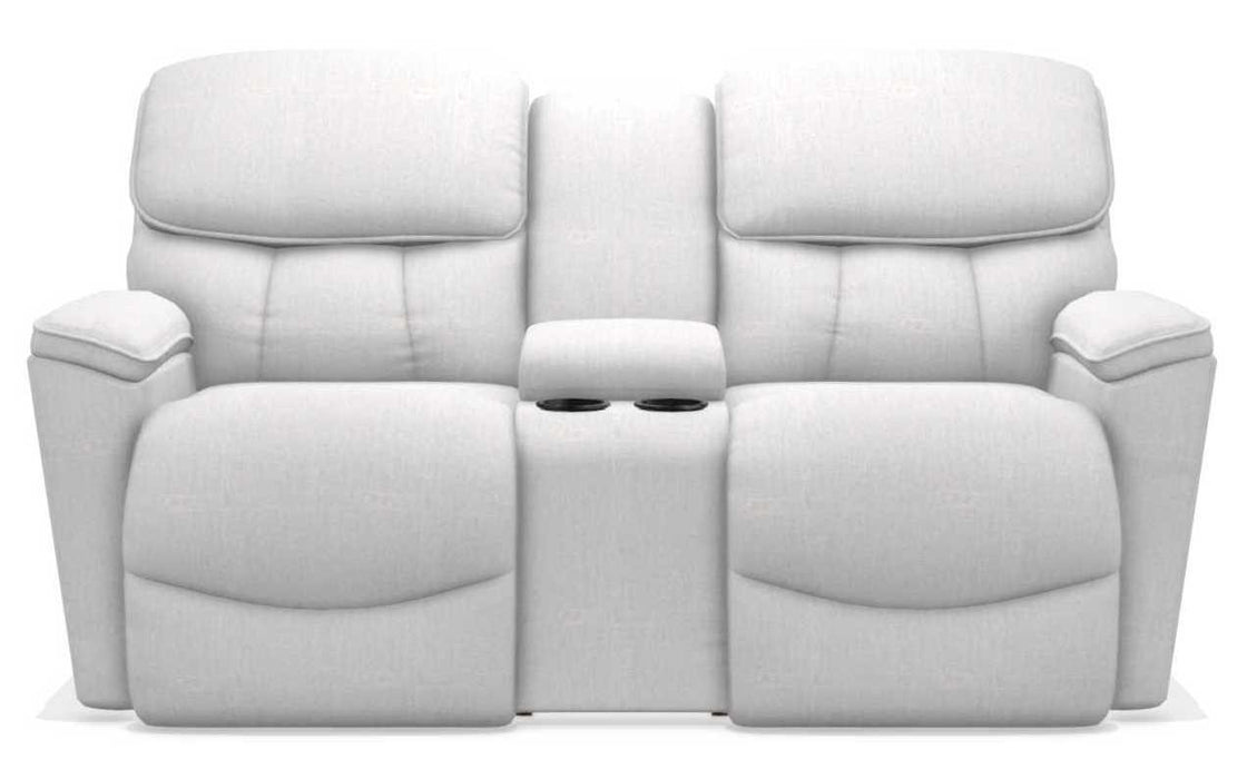 La-Z-Boy Kipling Muslin Power Reclining Loveseat With Console