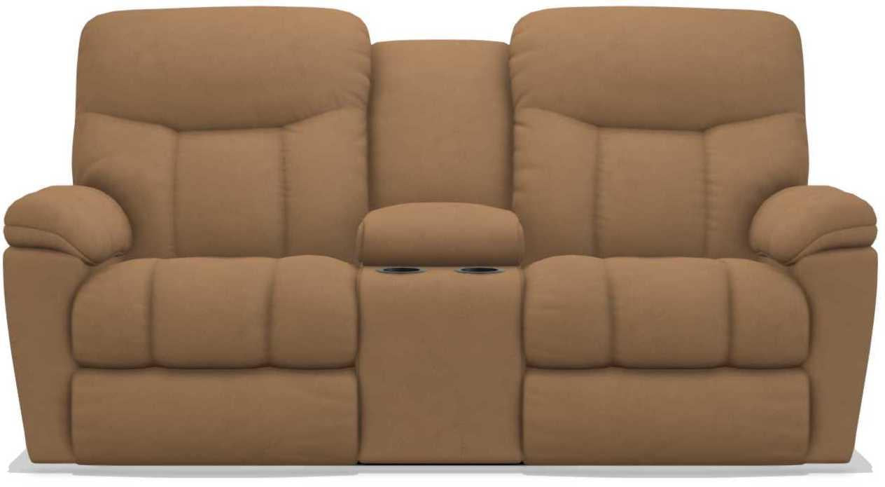 La-Z-Boy Morrison Fawn Power Reclining Loveseat with Console