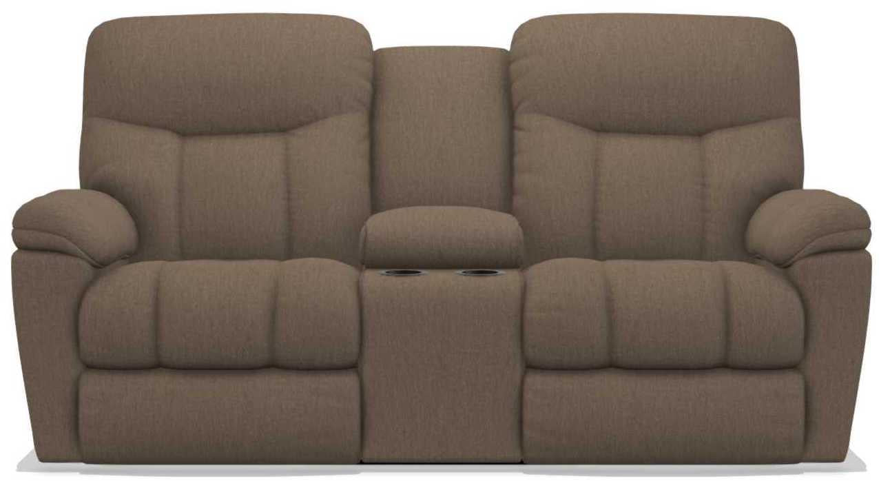 La-Z-Boy Morrison Java Power Reclining Loveseat with Console