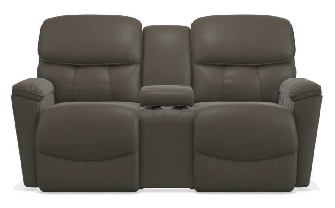 La-Z-Boy Kipling Tar Power Reclining Loveseat With Console