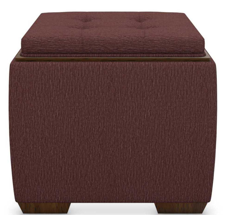 La-Z-Boy Leo Burgundy Ottoman