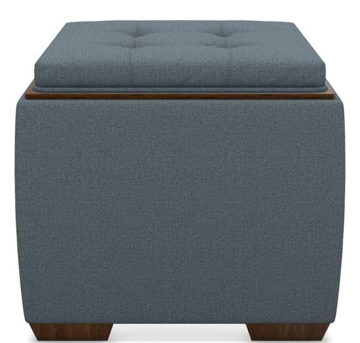 La-Z-Boy Leo Denim Ottoman