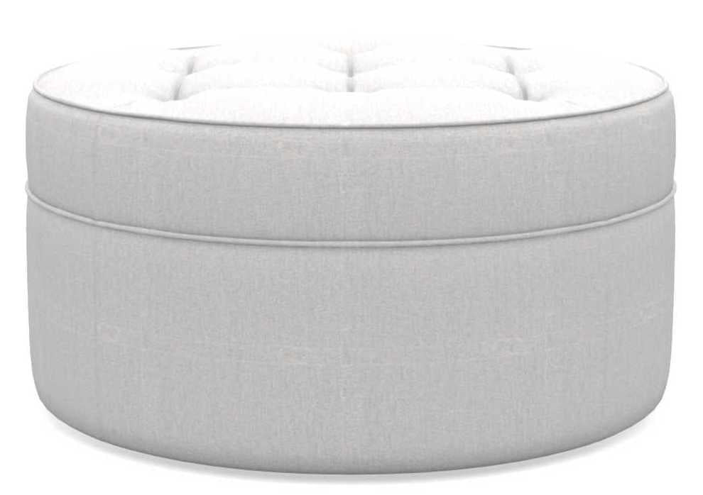 La-Z-Boy Roundabout Muslin Ottoman