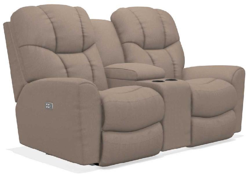 La-Z-Boy Rori Cashmere Power Reclining Loveseat w/ Headrest & Console