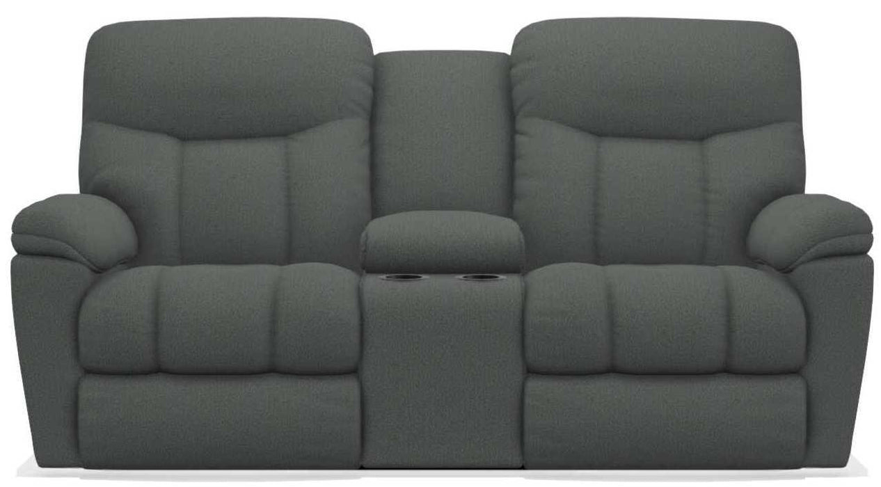 La-Z-Boy Morrison Indigo Power Reclining Loveseat with Console