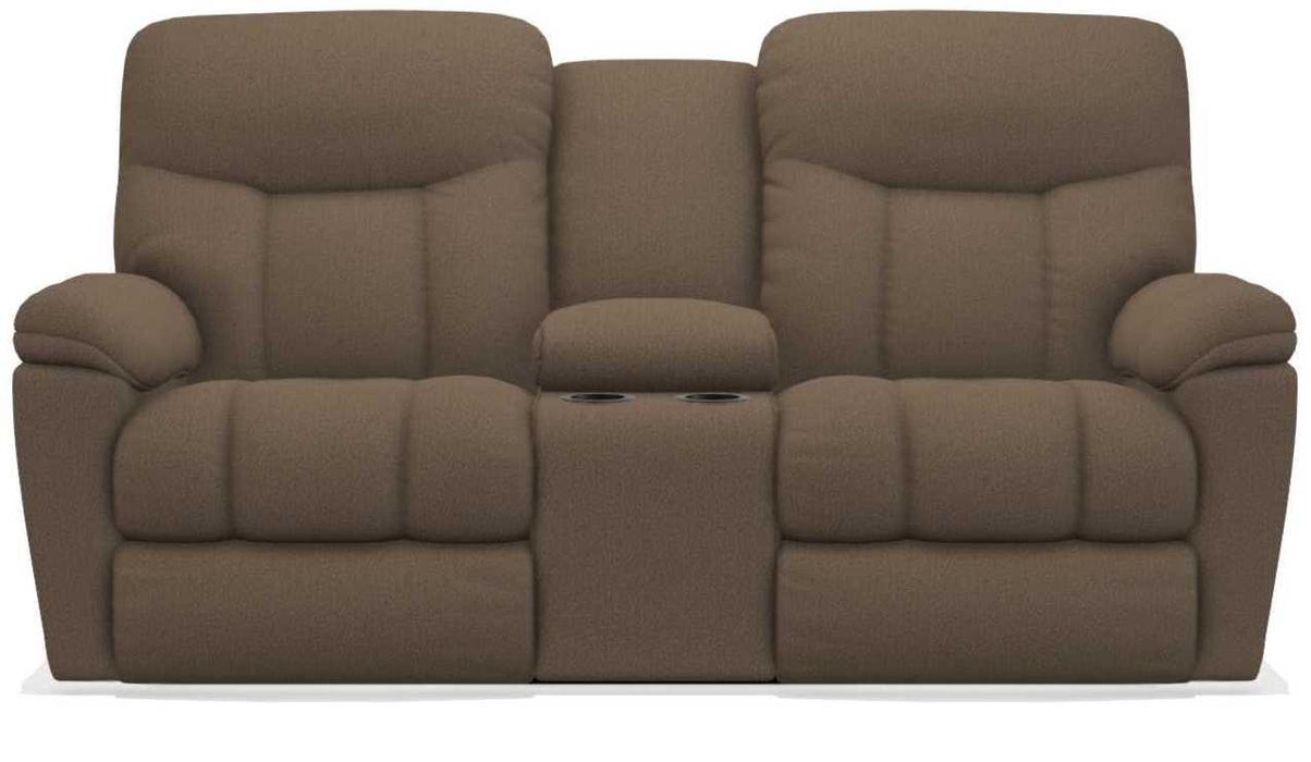 La-Z-Boy Morrison Cappuccino Power Reclining Loveseat with Console