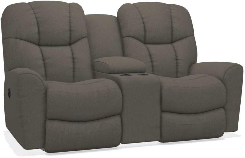 La-Z-Boy Rori Granite Reclining Loveseat w/ Console