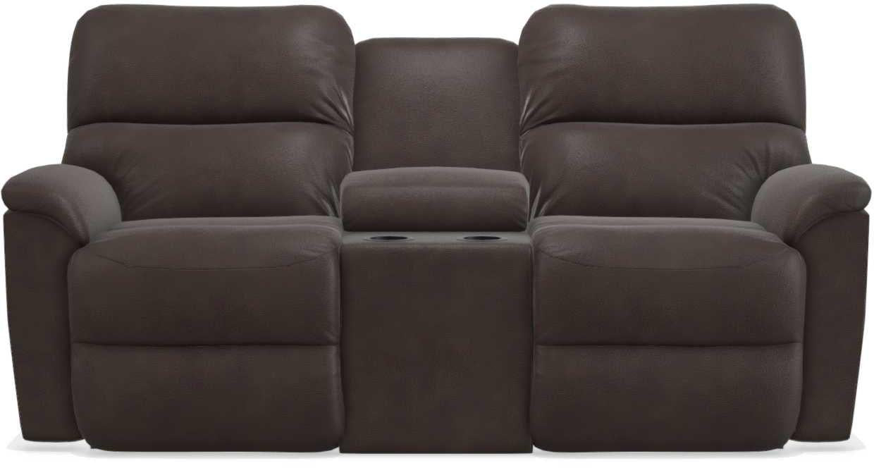 La-Z-Boy Brooks Godiva Power Reclining Loveseat With Headrest And Console
