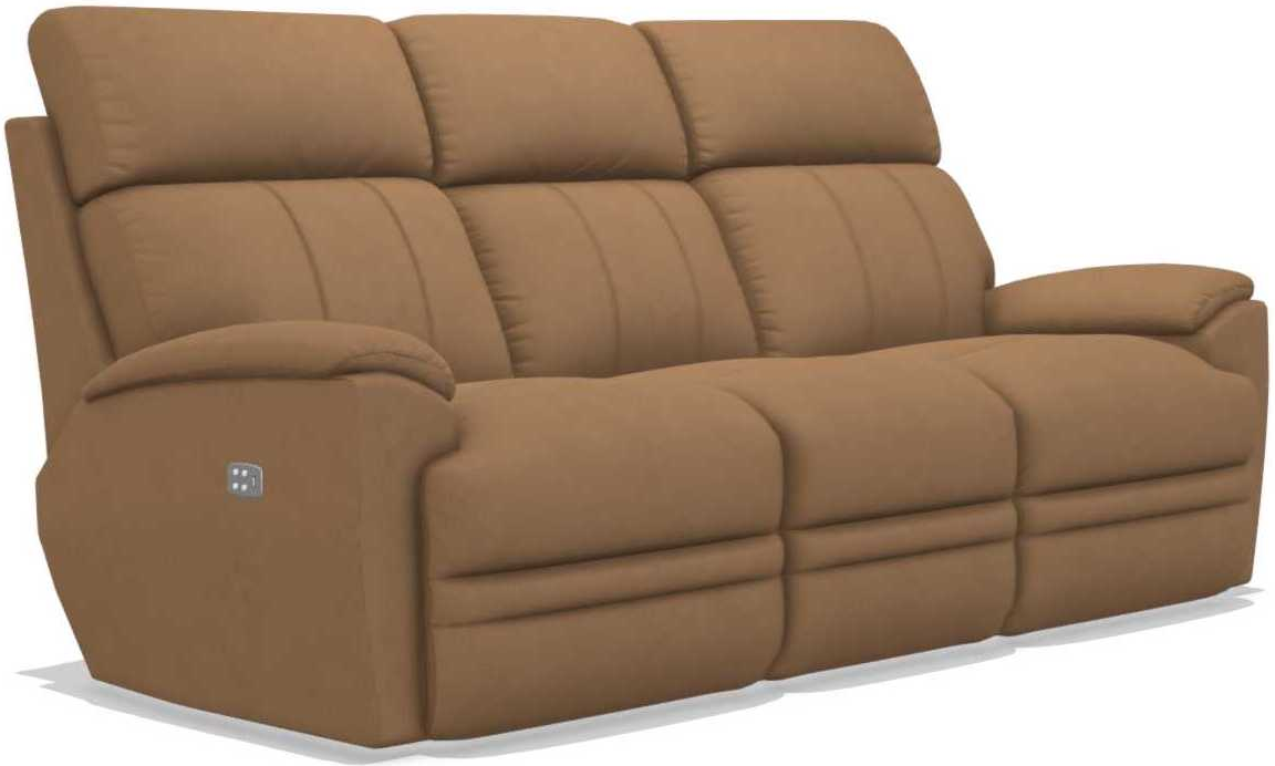 La-Z-Boy Talladega Fawn Power Reclining Sofa w/ Headrest