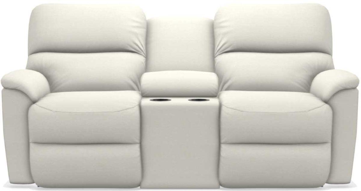 La-Z-Boy Brooks Shell Power Reclining Loveseat With Headrest & Console