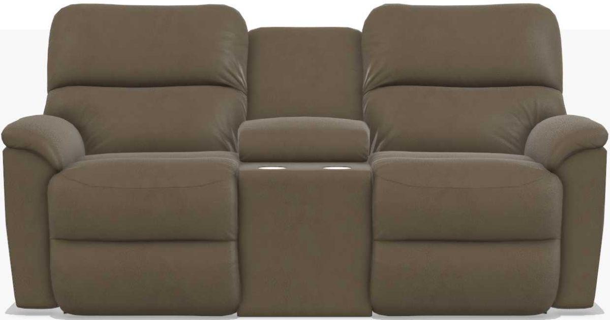 La-Z-Boy Brooks Marble Reclining Loveseat With Console