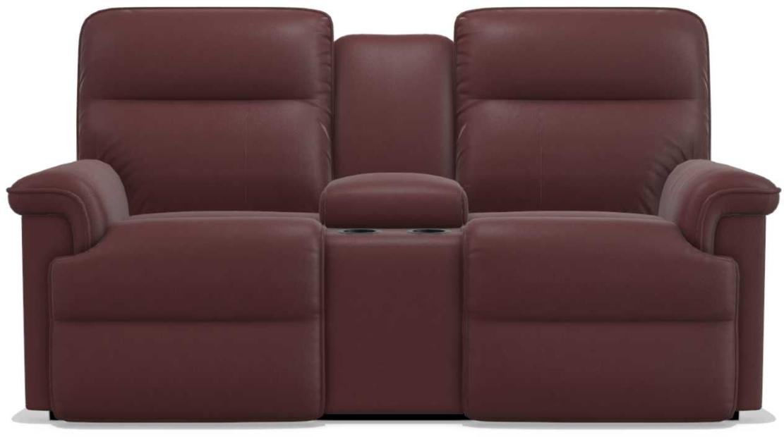 La-Z-Boy Jay PowerRecline La-Z-Time Wine Reclining Loveseat and Console