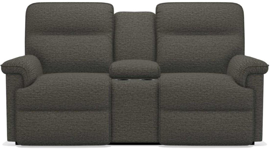La-Z-Boy Jay PowerRecline La-Z-Time Sterling Reclining Loveseat and Console