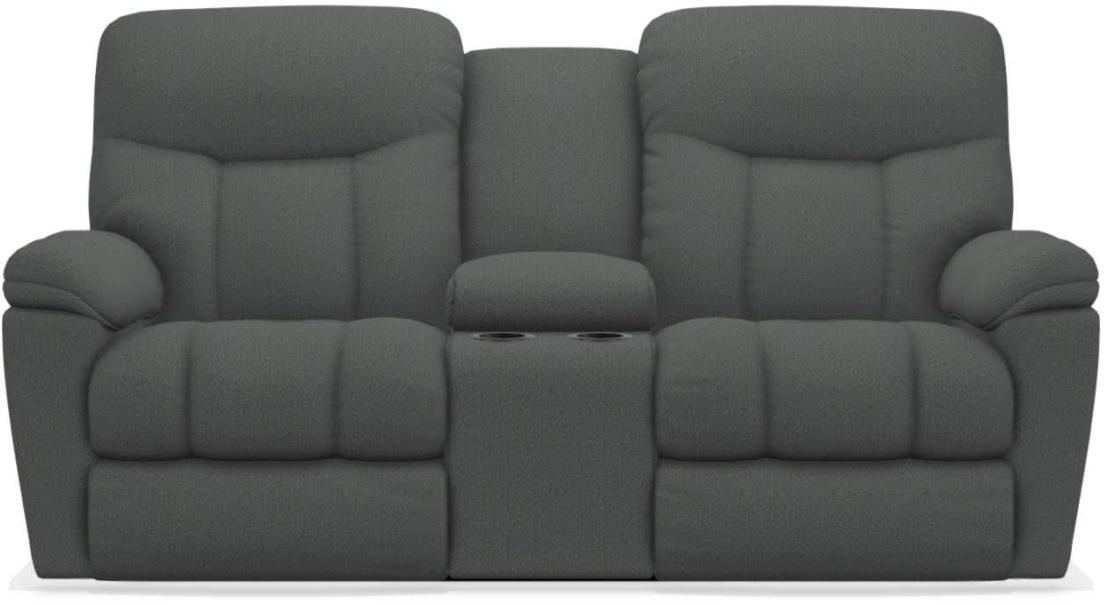 La-Z-Boy Morrison Indigo La-Z-Time Full Reclining Loveseat w/Console