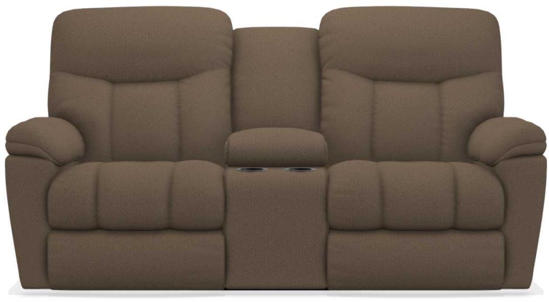 La-Z-Boy Morrison Cappuccino La-Z-Time Full Reclining Loveseat w/Console