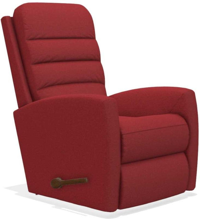 La-Z-Boy Forum Cranberry PowerReclineXR Reclina-Rocker Recliner