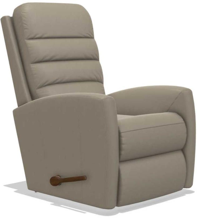 La-Z-Boy Forum Grey PowerReclineXR Reclina-Rocker Recliner