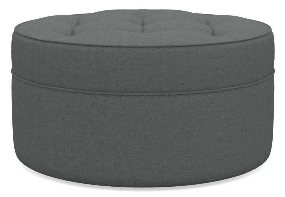 La-Z-Boy Roundabout Grey Ottoman