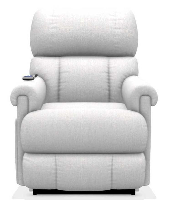 La-Z-Boy Pinnacle Platinum Muslin Power Lift Recliner with Headrest and Lumbar