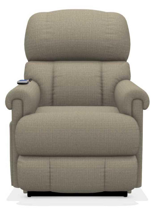 La-Z-Boy Pinnacle Platinum Cashmere Power Lift Recliner with Headrest and Lumbar