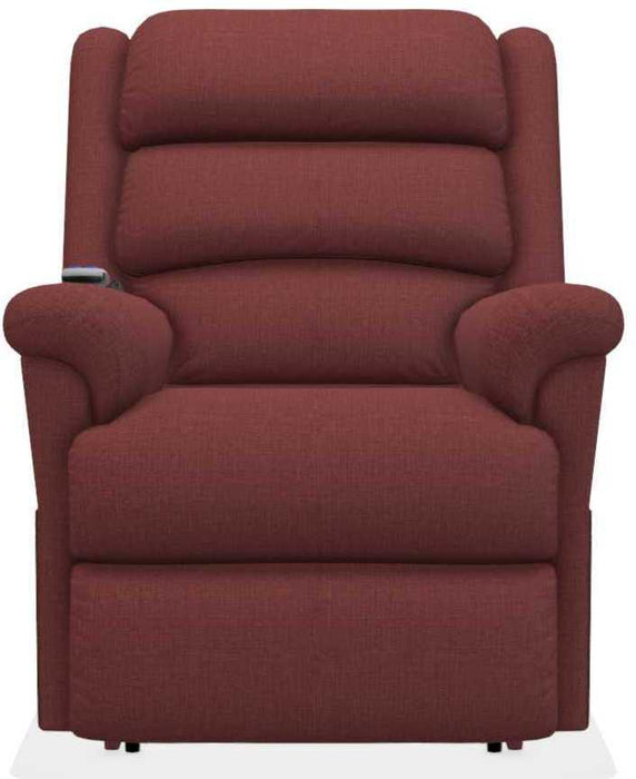 La-Z-Boy Astor Platinum Merlot Power Lift Recliner with Headrest and Lumbar