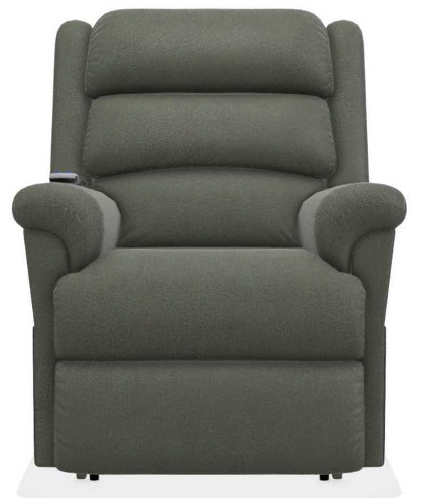 La-Z-Boy Astor Platinum Charcoal Power Lift Recliner with Headrest and Lumbar
