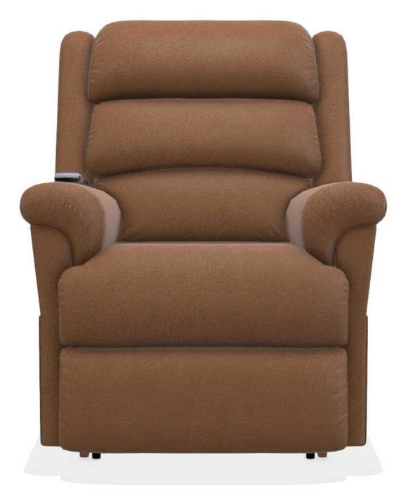 La-Z-Boy Astor Platinum Silt Power Lift Recliner with Headrest and Lumbar