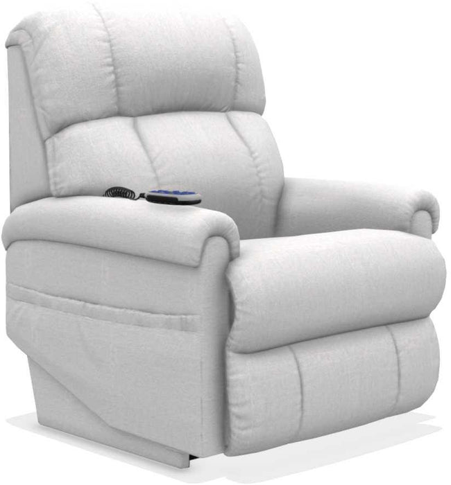 La-Z-Boy Pinnacle Platinum Muslin Power Lift Recliner