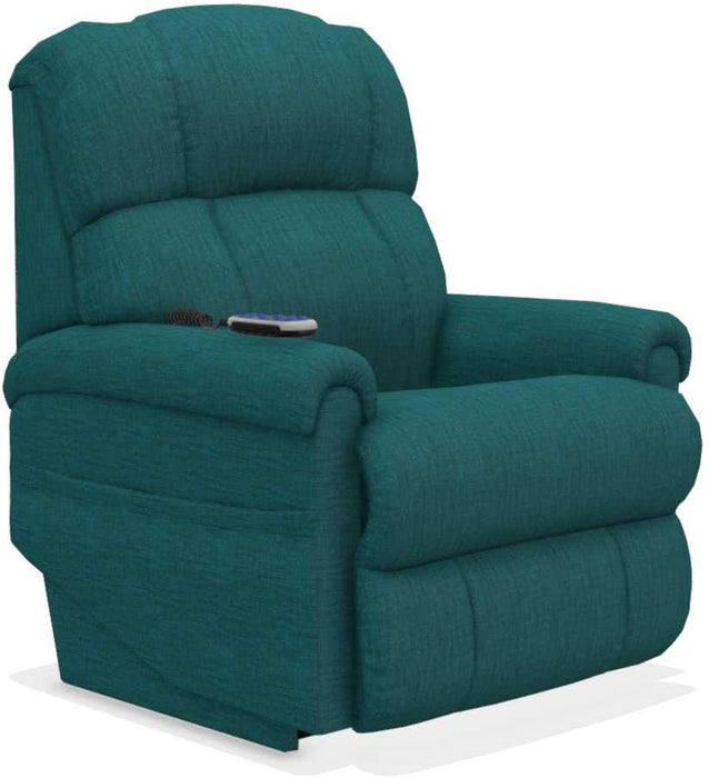 La-Z-Boy Pinnacle Platinum Turquoise Power Lift Recliner