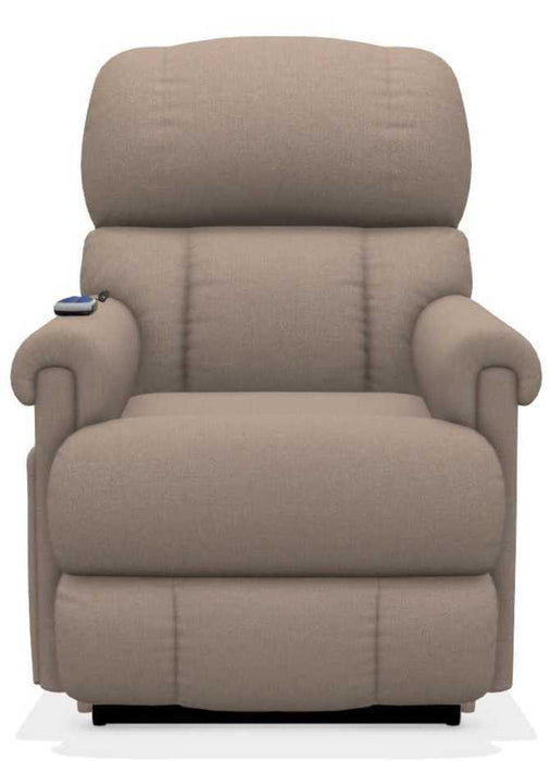 La-Z-Boy Pinnacle Platinum Cashmere Power Lift Recliner with Massage and Heat