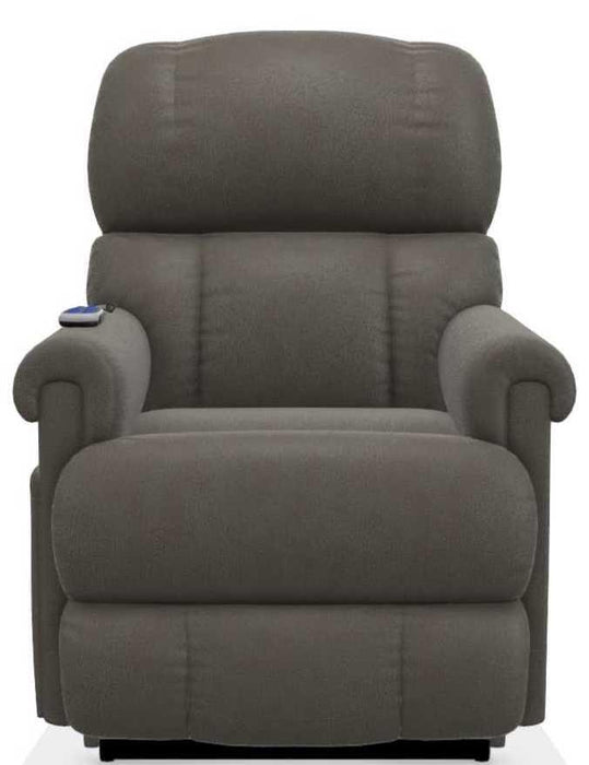 La-Z-Boy Pinnacle Platinum Slate Power Lift Recliner with Massage and Heat