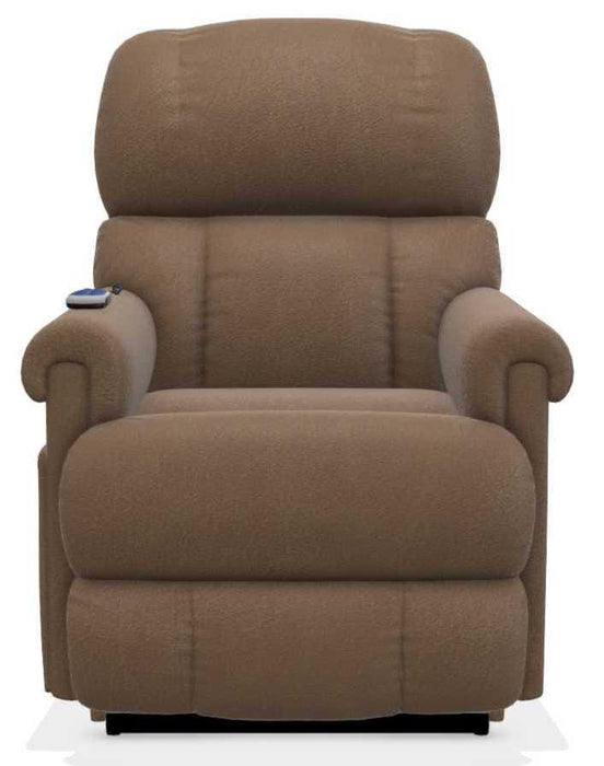 La-Z-Boy Pinnacle Platinum Chocolate Power Lift Recliner with Massage and Heat